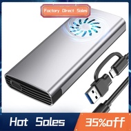 NVMe Enclosure SSD M.2 Adapter,  SSD NVMe to USB C 3.2 Gen 2 10Gbps NVMe Adapter Fit for 2242 2280 S