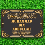 (QUICK PROCESS) CUSTOM ACRYLIC ACRYLIC TOMB NAME BOARD / TOMB NAME BOARD