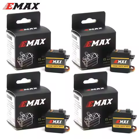 EMAX ES09MD 4.8-6V 2.6kg Dual-bearing Metal Gear Digital Servo With Futaba,JR Plug For Trex Align 45