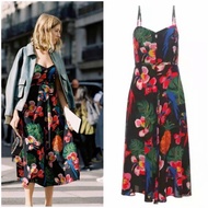 Vantage floral maxi dress