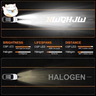 2PCS H4 LED Headlight Bulbs H4/9003/HB2 Car Motorcycle Headlights