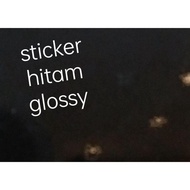 Sticker kaca film hitam glossy mobil motor rumah yes