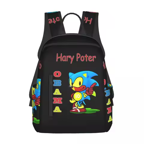 Obama Backpack Backpack Daypack Large Capacity Boys Girls BookBag School Bag Shoulder Bags for Men W