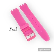 STRAP JAM TANGAN SWATCH 19MM STRAP JAM TANGAN SILICON ORIGINAL