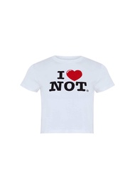 IMNOTAMORNINGPERSON - IMNOT TEE - CLASSIC PRINT ♡ (Made from 100% Organic Cotton )