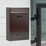 [tenlzsp0bc] Wall Mounted Locking Mailbox Mail Boxes for Residential Entryway Outside