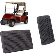 ZLX&LU EZGO Accelerator & Brake Pedal Pad Cover, Golf Cart Accessories, OEM#: 600252/610471, 600255/