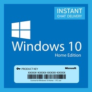 Genuine key_Windows 10 Home Original Activation for Lifetime 1PC (Send by Chat) C