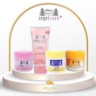 Arjuna Seger Snow Lightening cream Vanishing cream Sunscreen Halal BPOM 60gr KT5