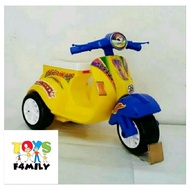 MAINAN ANAK MOTOR VESPA BISA DINAIKI / MAINAN DORONG