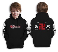 JAKET HOODIE ANAK ANIME Tokyo Revengers GANG MIKEY MANJIRO