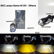 IBEZ 201 H4 LED Headlight 3 Colors All Weather With Cooling Fan