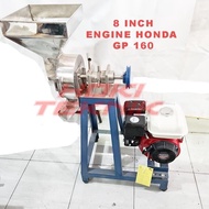 Mesin Giling Bumbu Basah 8 inch & Engine HONDA GP160 Mesin PENGGiling