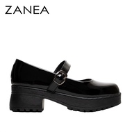 Zanea Gabriella Platform Schoolshoes