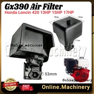 Honda GX390 420 Air Filter Carburetor Gasoline Engine 13hp 15hp 17hp Loncin Ducar Ogawa