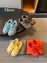 MARNI x HOKA ONE ONE Bondi B3LS 聯名款 麵包鞋 運動鞋 潮鞋 馬卡龍色女裝35-40