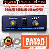 Termurah!!! power amplifier mini 5 volt bluetooth middle subwoofer