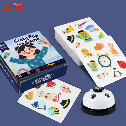 Children Memory Matching Crazy Cards Toys Animal Traffic Cognition Games Early Educational Logical T