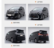 Toyota Vellfire包圍套件｜LM｜蒙羅麗莎｜包圍升級｜貼膜轉色