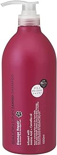Kumano Oil Salon Link Amino Damage Repair Camellia Shampoo 33.8 fl oz (1,000 ml)