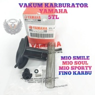 VAKUM KARBURATOR ORI ASLI YAMAHA 5TL MIO SPORTY SMILE SOUL FINO KARBU ORI ASLI YGP VACUM VAKOM VACOM