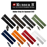 Rubber B Strap for Aquanaut 5167