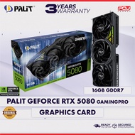 PALIT GEFORCE RTX 5080 GAMINGPRO 16GB GDDR7 GRAPHIC CARD (3 YEARS WARRANTY)