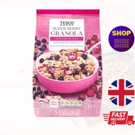 [LOWEST PRICE🔥] TESCO Granola Super Berry 500G Healthy Food