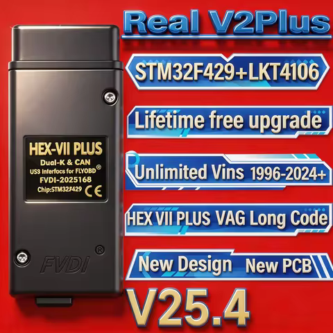 2025 HEX VII PLUS Unlimits VINs Online VAG HEX V2 Plus Hardware Usb Interface For VAG COM Diagnostic