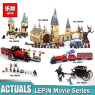 Lepin 16031 16052 16053 16054 16055 16059 Harry Magic Potter Hogwarts Castle Express Train Bricks Ki