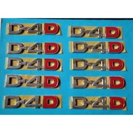 D-4D Logo Emblem
