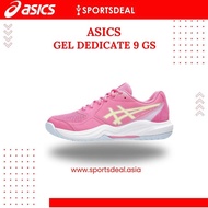 ASICS Gel Dedicate 9 GS DragonFruit/SoftYellow
