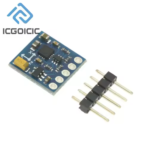 QMC5883L 3-Axis Digital Compass Sensor I2C Module 3-5V High Sensitivity Magnetometer for Arduino Ras