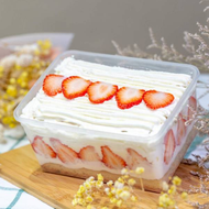 [甜野新星] 生酮草莓盒子蛋糕 (600g/入)(蛋奶素)-[甜野新星] 生酮草莓盒子蛋糕 (500g/入)(蛋奶素)