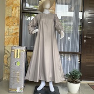 Gamis Polos bahan Toyobo Fodu by riZAru