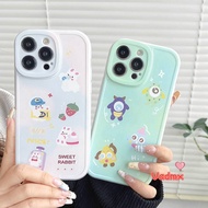 Sweet Rabbit Case For Huawei Honor 70 60 50 Pro SE 30 Pro 20 30 Lite 30s 20s X30i X30 X20 X10 9X 8X P40 P 30 Pro Nova 5T Magic 5 4 3 Case Soft Cartoon Monster Strawberry Phone Case