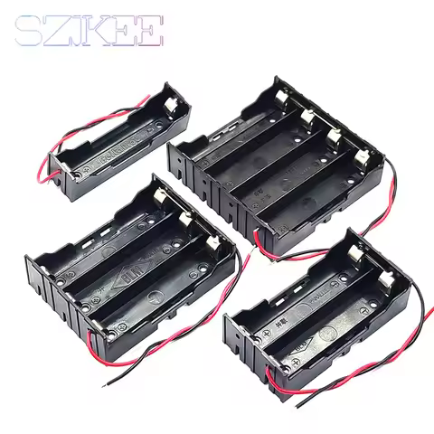 18650 Parallel Battery Holder 18650 Battery Cases Storage Box 18650 Parallel Battery Box Power Bank 