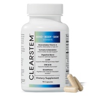 CLEARSTEM - MINDBODYSKIN Hormonal Acne Supplement (-HTP) - Natural DIM Supplement - Skin Care Vitami