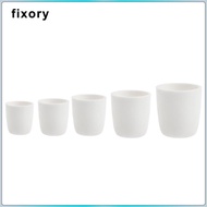 [fixory] Crucibles Melting Casting Refining Aluminum Corundum Crucible 20ml -150ml