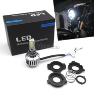 H4 H6 COB LED HI/Lo Beam Headlight Bulb For Suzuki Boulevard Intruder Volusia VS 700 VL 750 800 1400