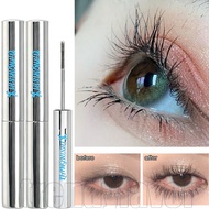 SHAQINUO Ultra-Fine Black Mascara - Black Eyelashes Gel - Waterproof, Non-smudge, Long Lasting - 3D 