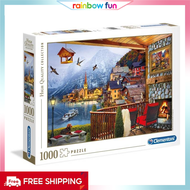 Puzzle Italian Clementoni 1000 Pieces Jigsaw Puzzles For Kids Jig Saw Hallstatt Puzzle Adult