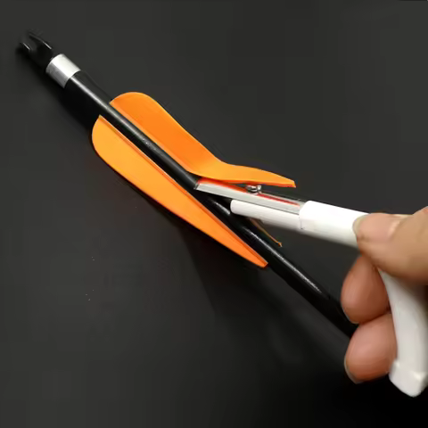 Arrow Feather Scraper Vanes Clean Remove Plume Tool Stripper Plume Accessories for Archery Shooting 