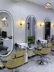Barber Mirror, LED Light Mirror, Beauty Salon Mirror, Smart Light-emitting Mirror, Hair Salon Wall-m