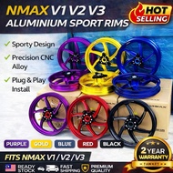 Original SMRT NMAX V1 V2 V3 Rim LATEST FORGED CNC ALLOY SPORT RIM 1.85x14/2.15x14 RCB RIM NMAX Rim V