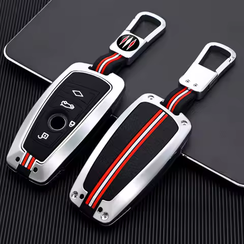BMW Car Metal Key Case Cover For BMW F10 F11 F20 F25 F26 F30 1 3 5 7 Series X3 M3 X4 E34 E36 118i 32