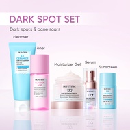 【Skintific Official Store 】SKINTIFIC 5pcs Paket-Skincare Set |  Brightening Cleansing Moisturizerdar