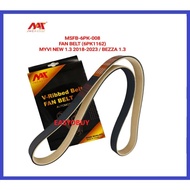 MEAUSU FAN BELT MSFB-6PK-008 6PK1162 Model: PERODUA MYVI NEW 1.3 2018-2023 / BEZZA 1.3