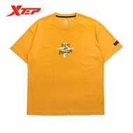 Xtep Jeremy Lin T-shirt men summer new sports short-sleeved basketball cultural shirt casual 879229010439half-sleeved 819