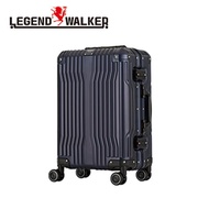 【LEGEND WALKER】1512-48-19吋 鋁框行李箱 地球青_廠商直送